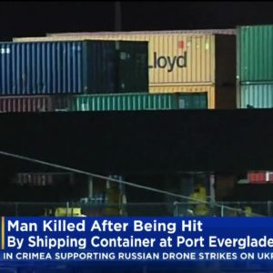 Man Dies After Being Struck By A Shipping Container At Port Everglades