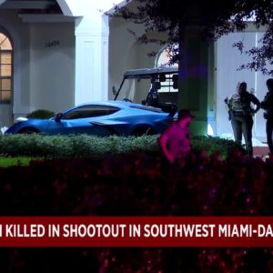 Man killed outside home in Miami-Dade's Leisure City