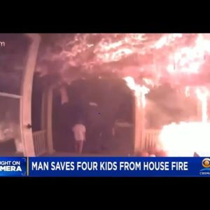 Man Saves Four Kids From Burning House In Omaha
