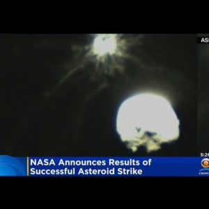NASA Says Mission To Redirect An Asteroid Was A Success