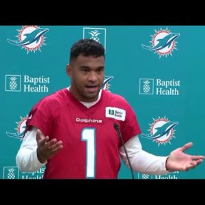 Dolphins QB Tua Tagovailoa discusses returning from a concussion and what he felt when injured.