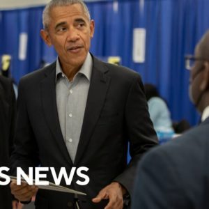 Obama campaigning for Democratic candidates in Georgia