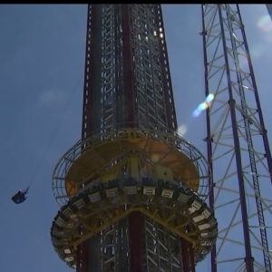 Orlando FreeFall won't be taken down until death investigation ends