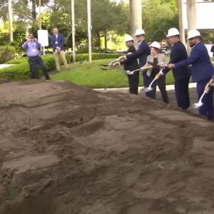 Broward County supervisor of elections office celebrates ground breaking