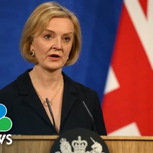 P.M. Liz Truss Fires Finance Minister After Just 38 Days In Office