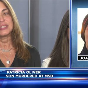 Patricia Oliver, mother of Joaquin Oliver, react to the jury's verdict