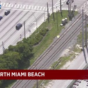 Person struck by Brightline train in North Miami Beach