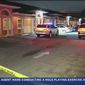 Shooting investigation at motel near Miami airport