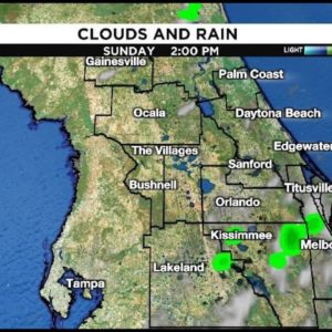 Small rain chances return for parts of Central Florida