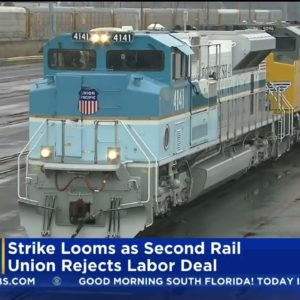 Strike Looms As Second Rail Union Rejects Labor Deal