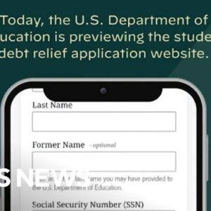 Student loan forgiveness application site goes live
