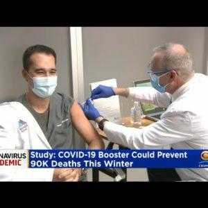 Study: COVID Boosters Could Prevent 90,000 Deaths This Winter