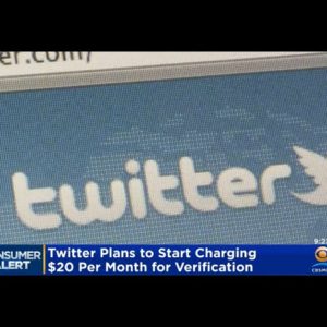 Twitter Plans To Charge $20 Per Month Fee For Verified Accounts
