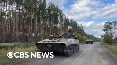Ukrainian troops push Russian forces further back in eastern Ukraine