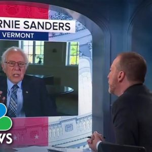 Full Sanders Interview: Fed Hikes, Not Democrats' Spending, Hurting Economy
