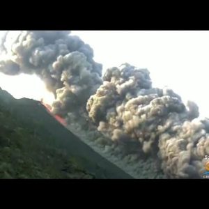 Volcano Erupts In Stromboli, Italy