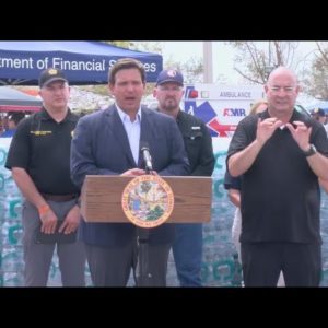 Watch: Governor DeSantis in Fort Myers