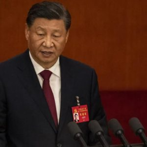 Xi Jinping addresses Chinese Communist Party Congress