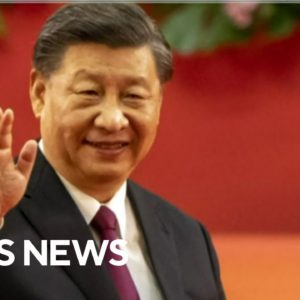 Xi Jinping appointed to third term as China's leader