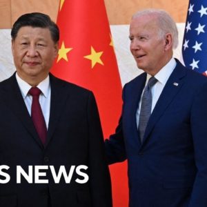 Watch Live: Biden discusses meeting with China's Xi Jinping, war in Ukraine, more | CBS News