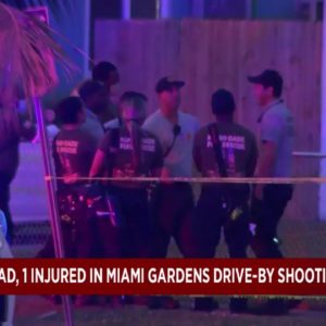 Police investigating after one dead, one injured in shooting in Miami Gardens