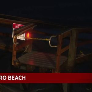 Trail of damage left behind after Hurricane Nicole makes landfall south of Vero Beach