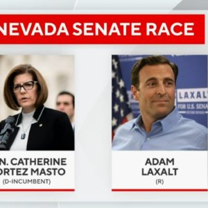 Nevada Senate race between Catherine Cortez Masto, Adam Laxalt locked in a dead heat