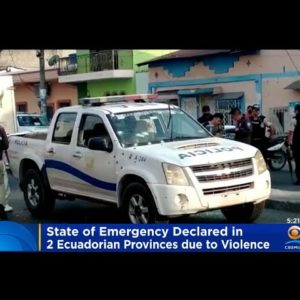 5 Officers Killed In 9 Separate Explosive Attacks On Police In Ecuador