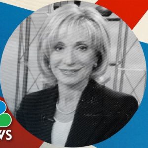 Andrea Mitchell: Panelist And Fill-in Moderator Of 'Meet The Press'