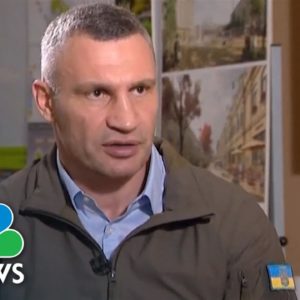 Kyiv Mayor Klitschko Says City Must Prepare As Russia Targets Infrastructure