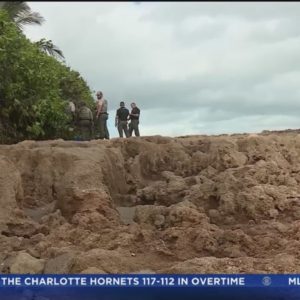 Beach erosion from Nicole unearthed human skulls on Hutchinson Island