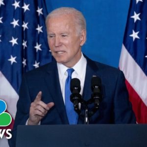 Biden Warns Future Of Democracy Is On The Ballot