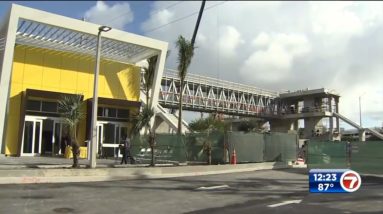 Brightline station in Aventura close to completion