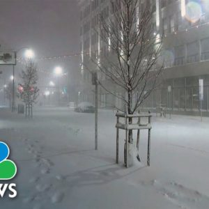 Buffalo Declares State Of Emergency, Braces For 'Historic' Snowfall