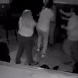 Palm Coast man caught on camera being tackled by bar patrons after putting woman in headlock, sh...