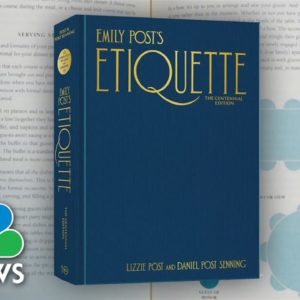 Grandchildren Of Etiquette Author Rewrite Book With Modern Day Instructions