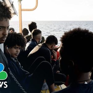 234 Rescued Migrants Stuck In International Waters After Italy Changes Policy
