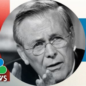 Defense Secretary Donald Rumsfeld: 'A War Is A War'