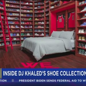 DJ Khaled putting his shoe closet on Airbnb