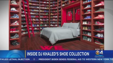 DJ Khaled putting his shoe closet on Airbnb