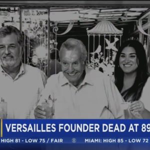 Felipe A. Valls Sr.: Versailles founder dead at 89