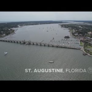 Flying above beautiful St. Augustine, Fla. | Drone Video