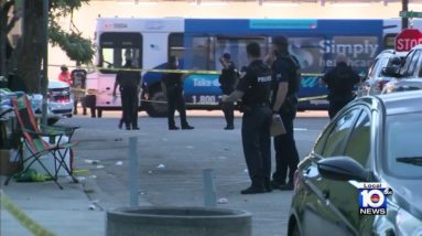 Police searching for suspect after woman killed, man injured in downtown Fort Lauderdale