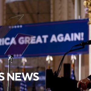 Former President Donald Trump announces his third presidential bid
