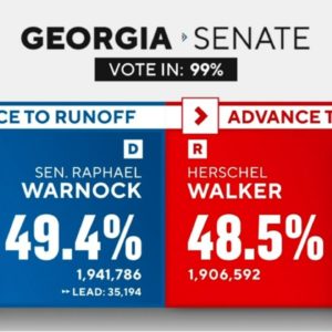 Georgia Senate candidates start campaigning for runoff election