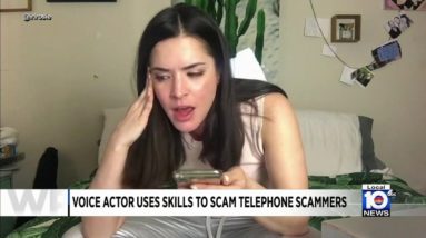 How voice actor scams the scammers this season