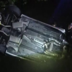 Video shows rescue effort after family crashes into South Daytona Beach canal
