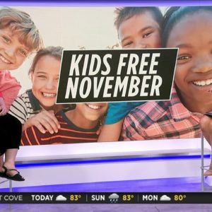 Kids free November: How your family can save money
