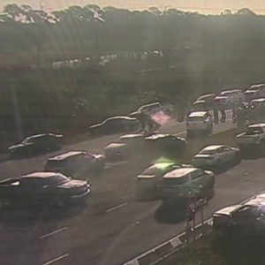 Large law enforcement presence shuts down US-1 in Brevard County