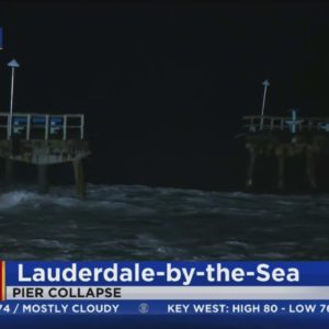 Lauderdale-by-the-Sea pier damaged by Nicole